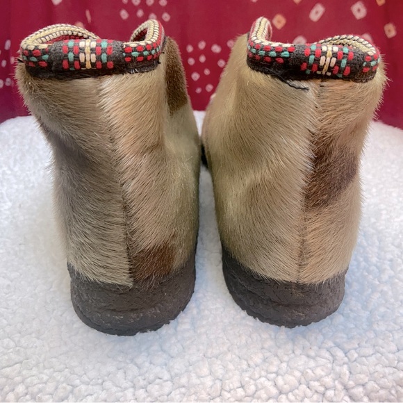 Vintage Fimbul Norway Sami Reindeer fur boots - Picture 3 of 8